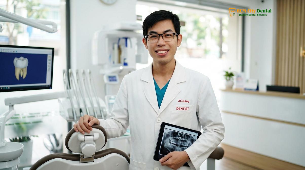 Dr. Nguyen Van Cuong DDS at HCMC Dental Clinic