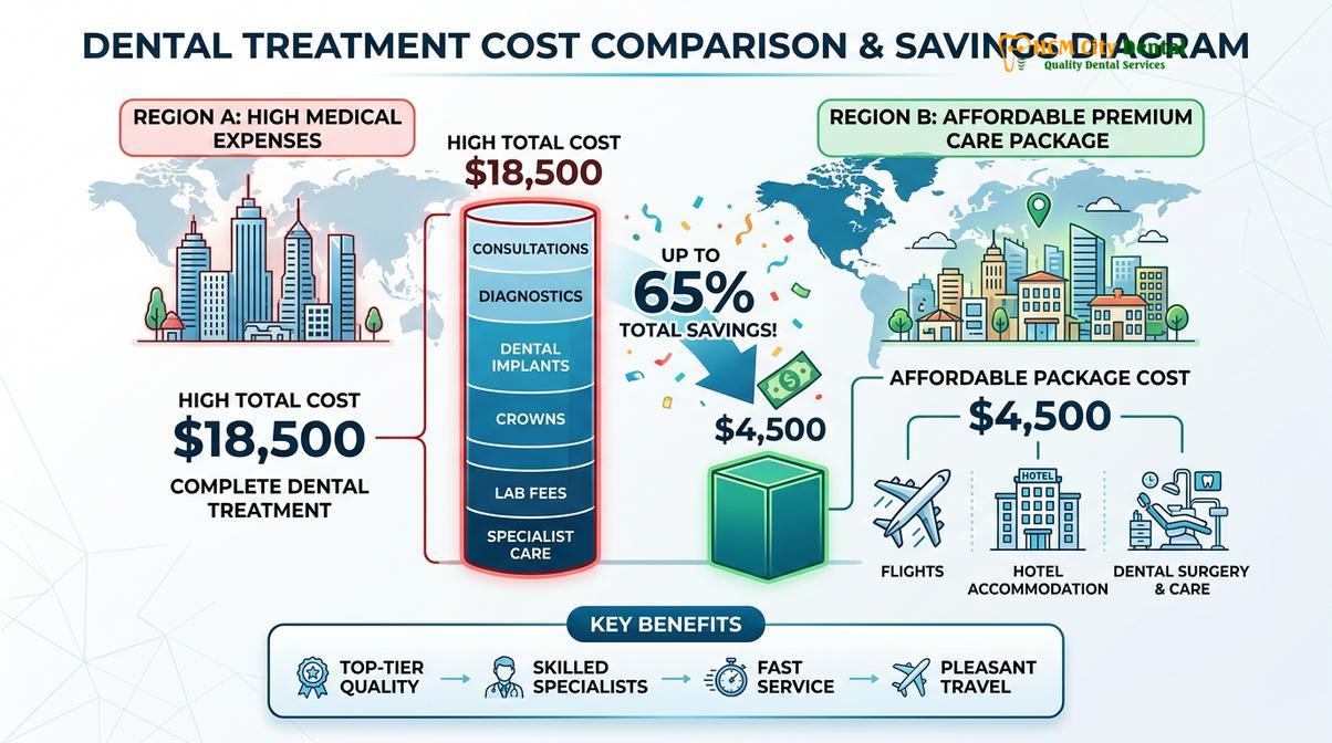 Summary diagram of wisdom tooth cost vietnam australia