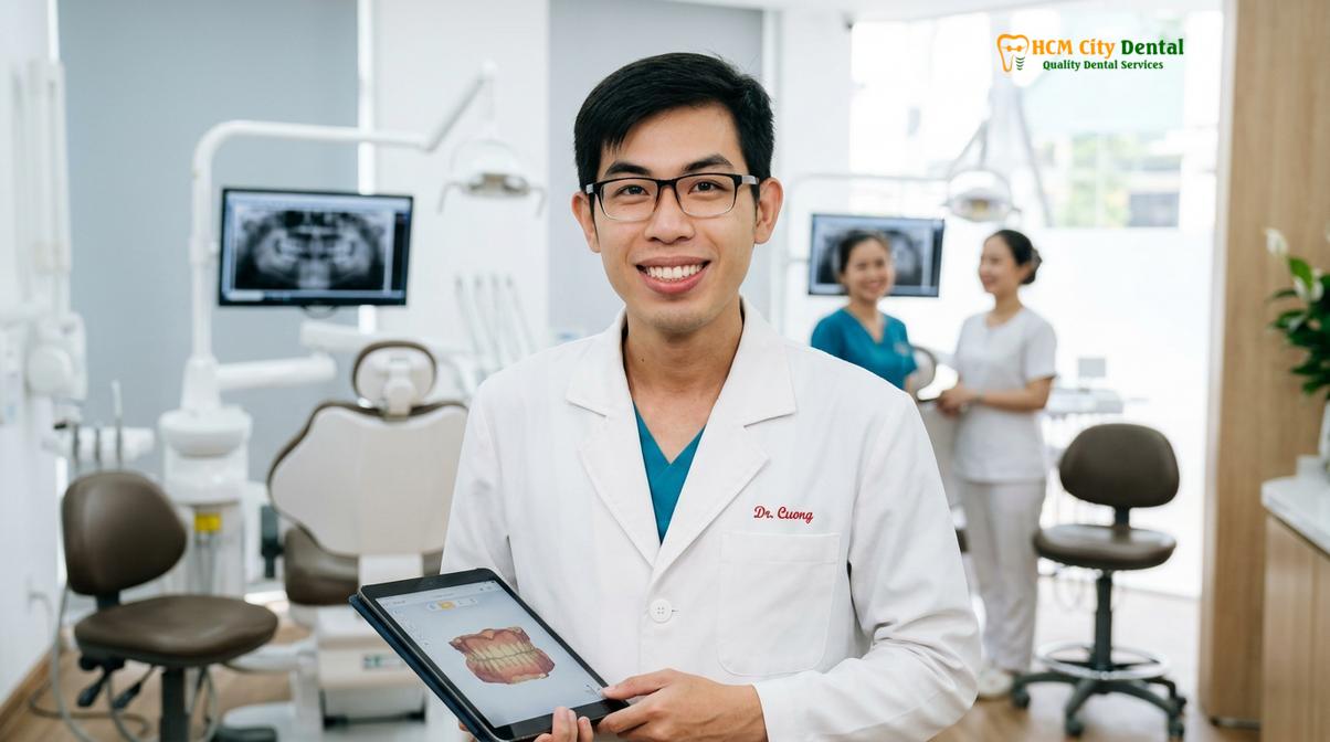 Dr. Nguyen Van Cuong DDS at HCMC Dental Clinic