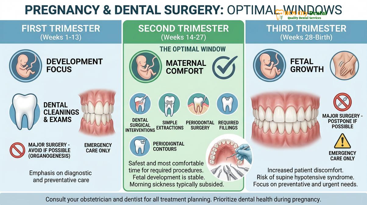 Visual description of wisdom teeth removal pregnancy