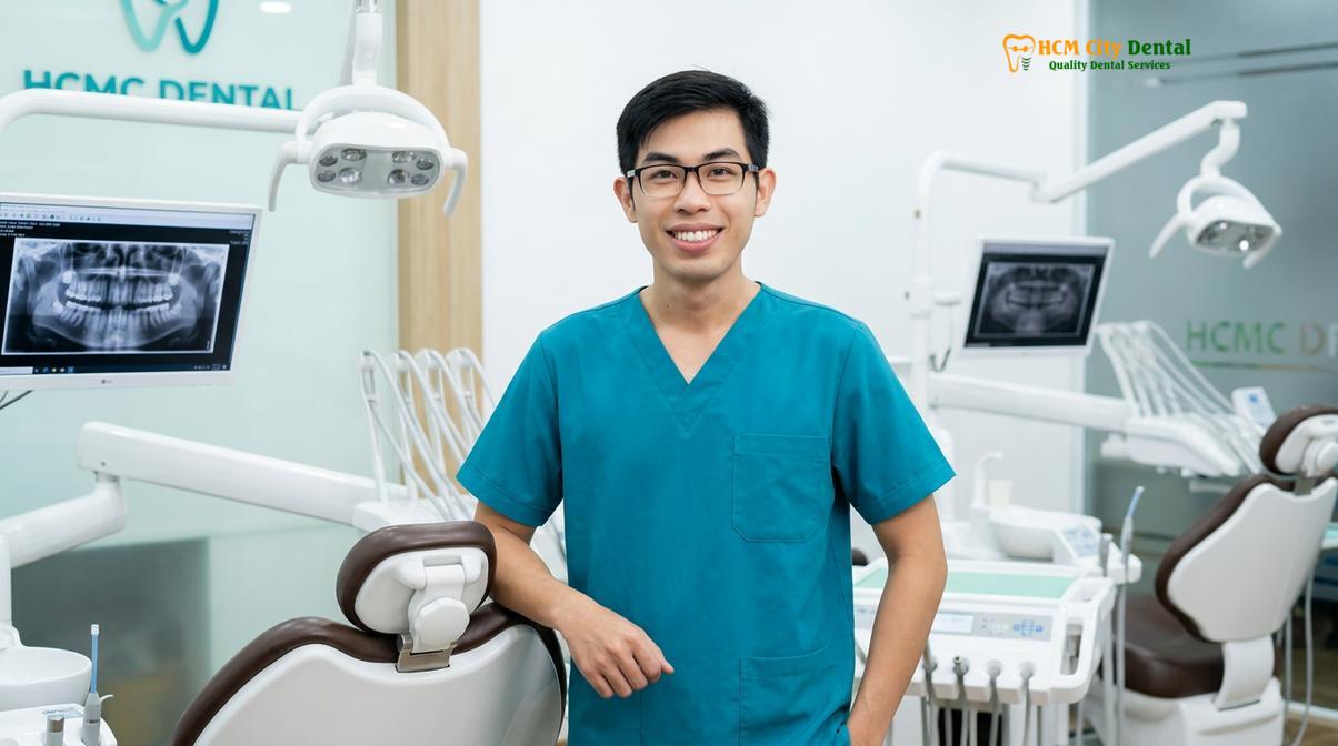 Dr. Nguyen Van Cuong DDS at HCMC Dental Clinic