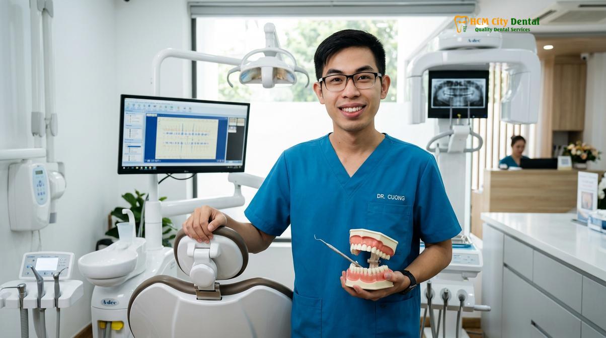Dr. Nguyen Van Cuong DDS at HCMC Dental Clinic