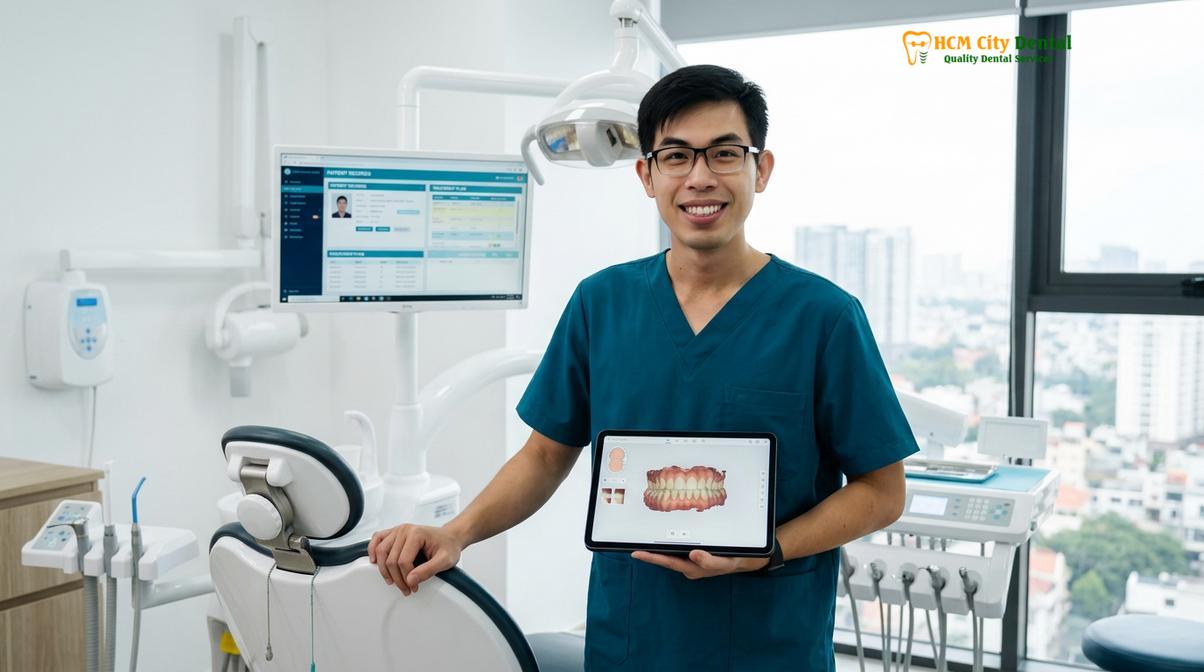 Dr. Nguyen Van Cuong DDS at HCMC Dental Clinic