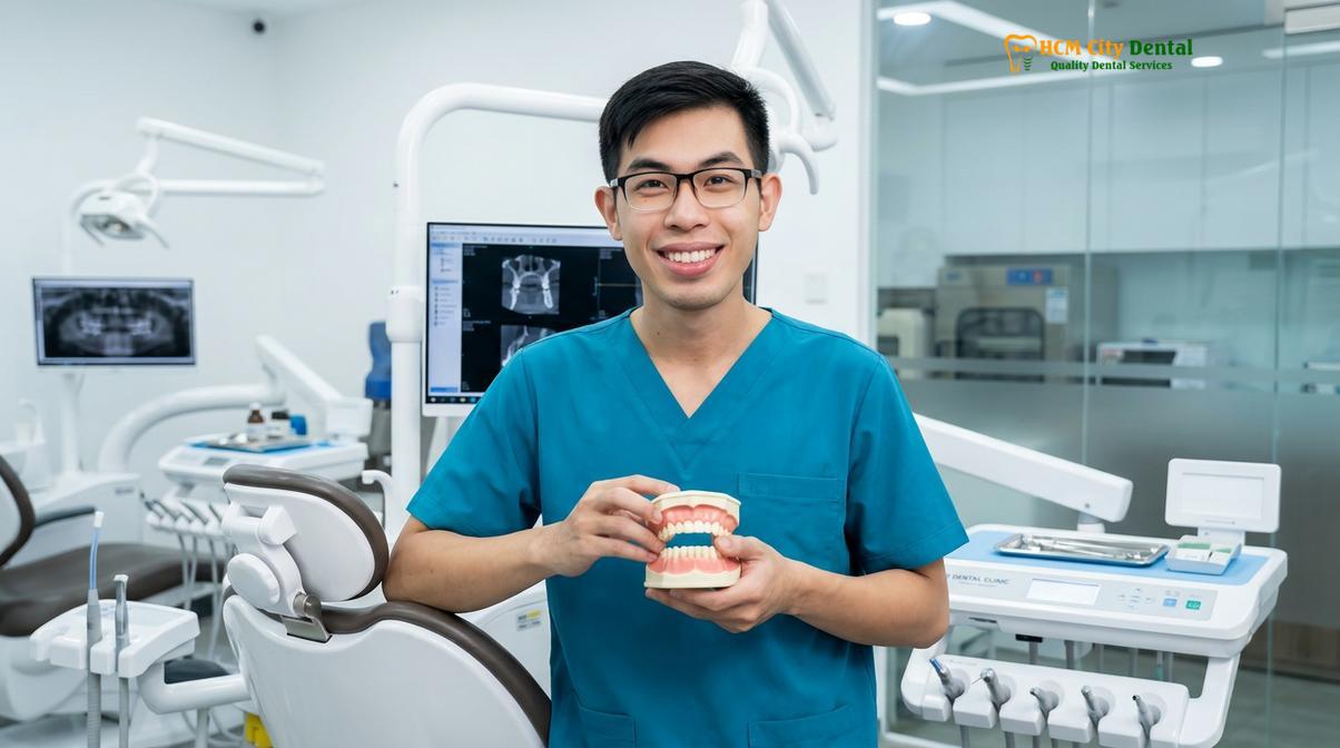Dr. Nguyen Van Cuong DDS at HCMC Dental Clinic