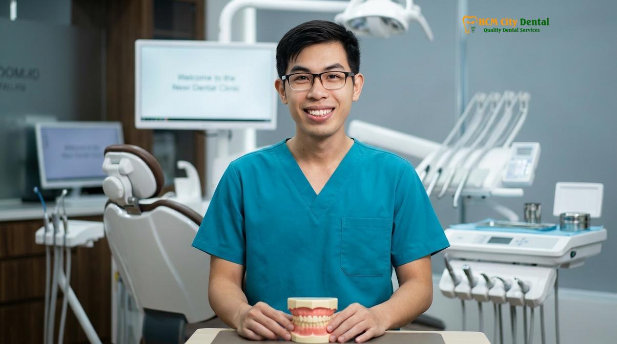 Dr. Nguyen Van Cuong DDS at HCMC Dental Clinic