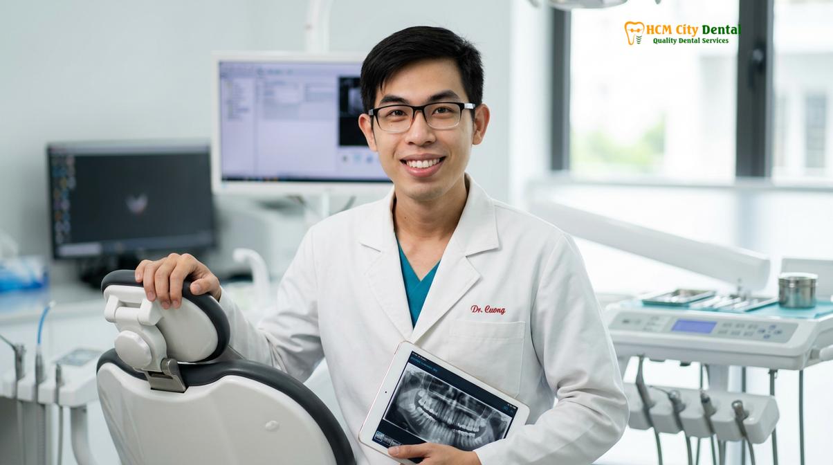 Dr. Nguyen Van Cuong DDS at HCMC Dental Clinic