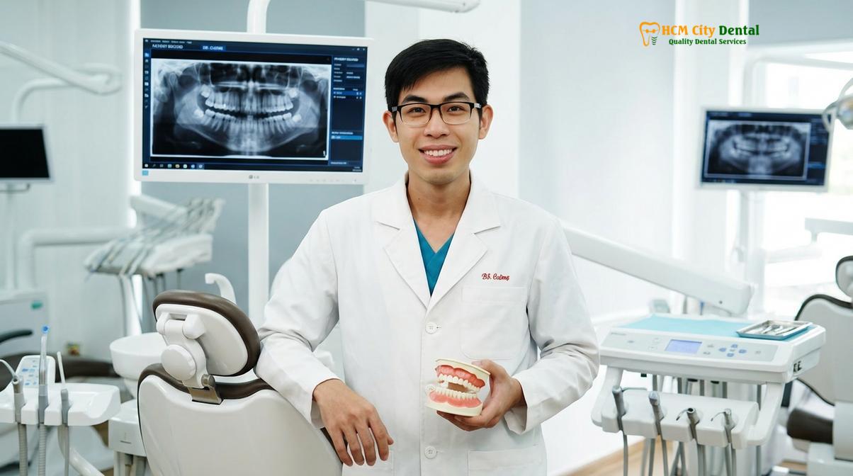 Dr. Nguyen Van Cuong DDS at HCMC Dental Clinic