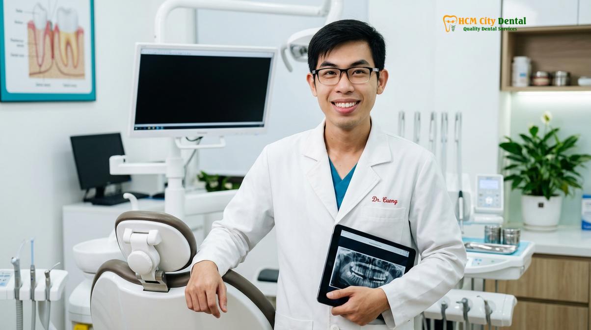 Dr. Nguyen Van Cuong DDS at HCMC Dental Clinic
