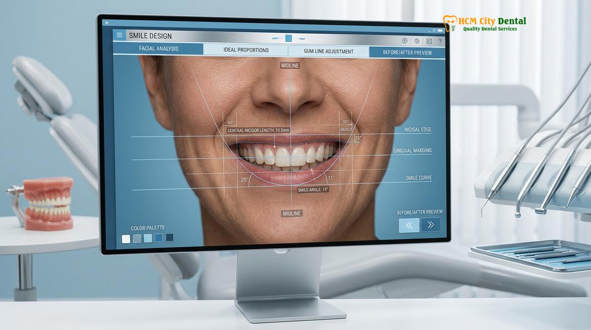Clinical photography related to zirconia crown