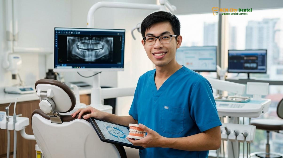 Dr. Nguyen Van Cuong DDS at HCMC Dental Clinic