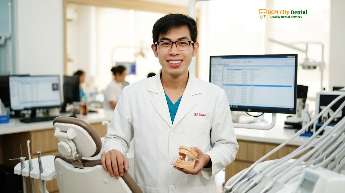 Dr. Nguyen Van Cuong DDS at HCMC Dental Clinic