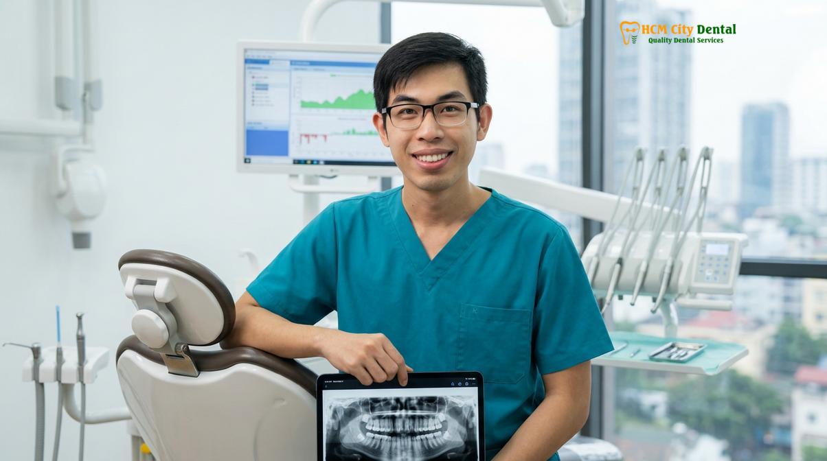 Dr. Nguyen Van Cuong DDS at HCMC Dental Clinic
