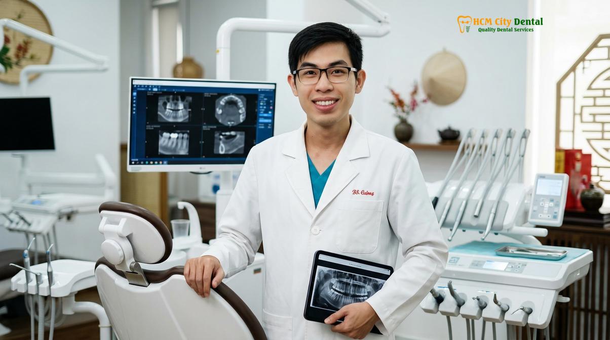 Dr. Nguyen Van Cuong DDS at HCMC Dental Clinic