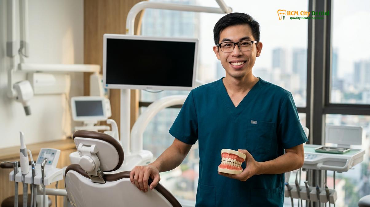 Dr. Nguyen Van Cuong DDS at HCMC Dental Clinic
