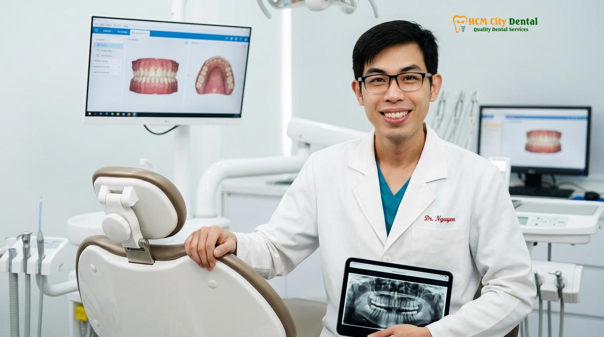 Dr. Nguyen Van Cuong DDS at HCMC Dental Clinic