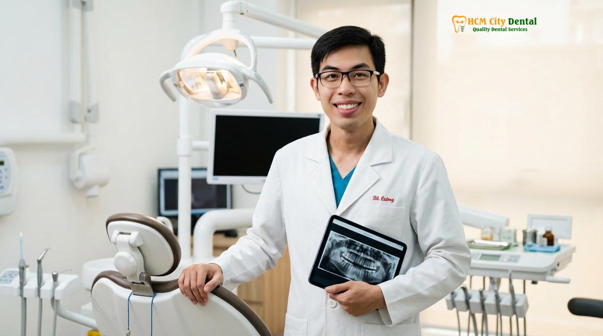 Dr. Nguyen Van Cuong DDS at HCMC Dental Clinic