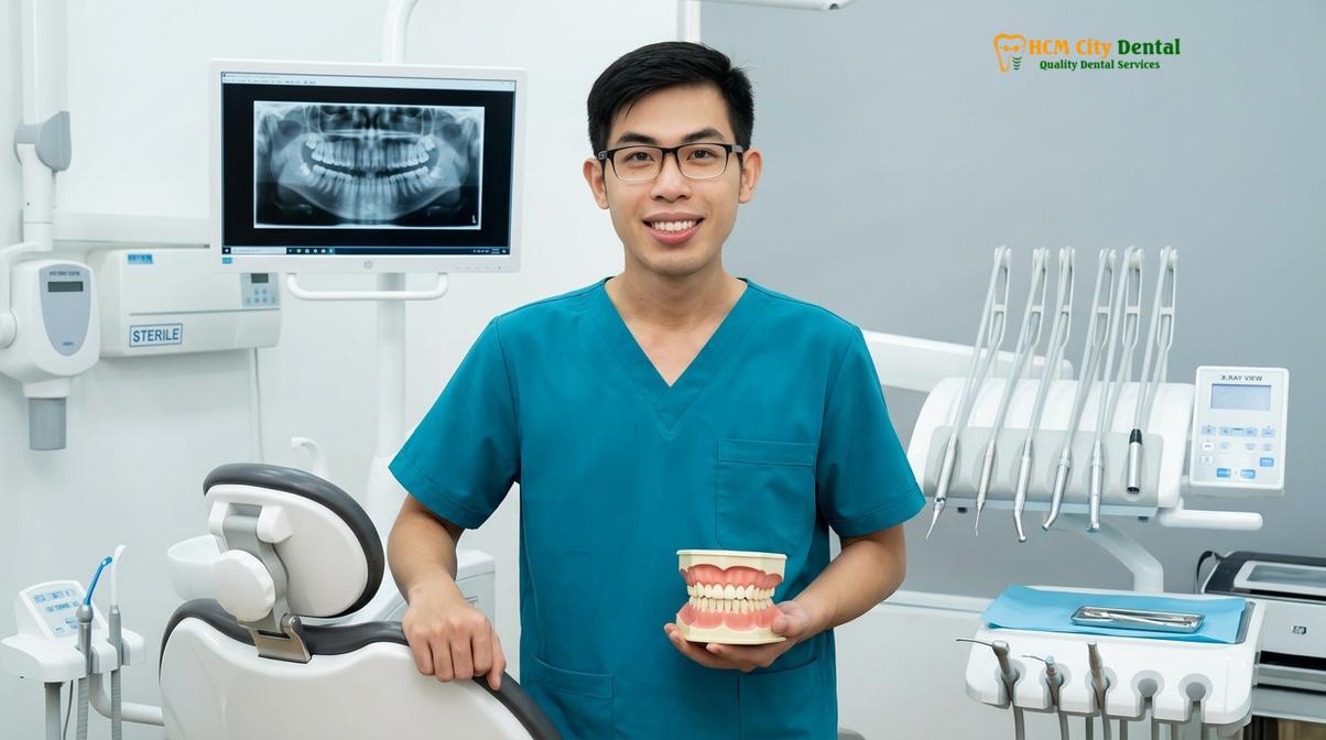 Dr. Nguyen Van Cuong DDS at HCMC Dental Clinic