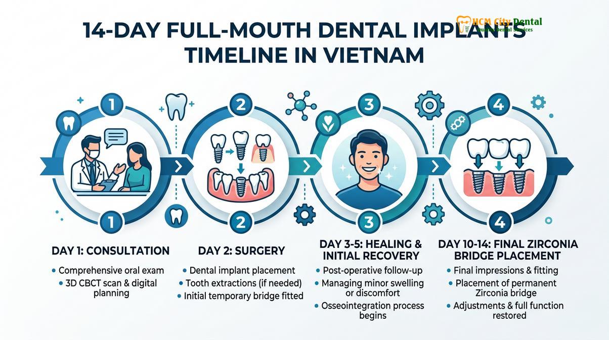Sơ đồ tóm tắt nội dung chính về all on 6 dental implants vietnam cost