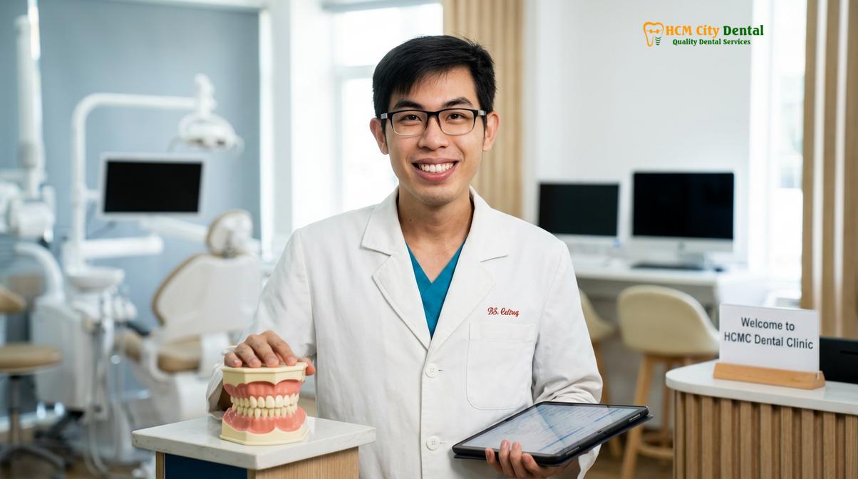 Dr. Nguyen Van Cuong DDS at HCMC Dental Clinic