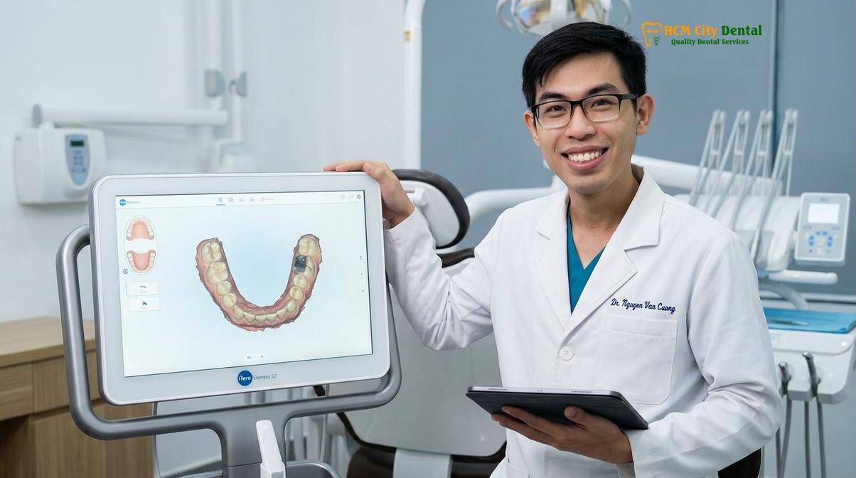Dr. Nguyen Van Cuong DDS at HCMC Dental Clinic Ho Chi Minh City