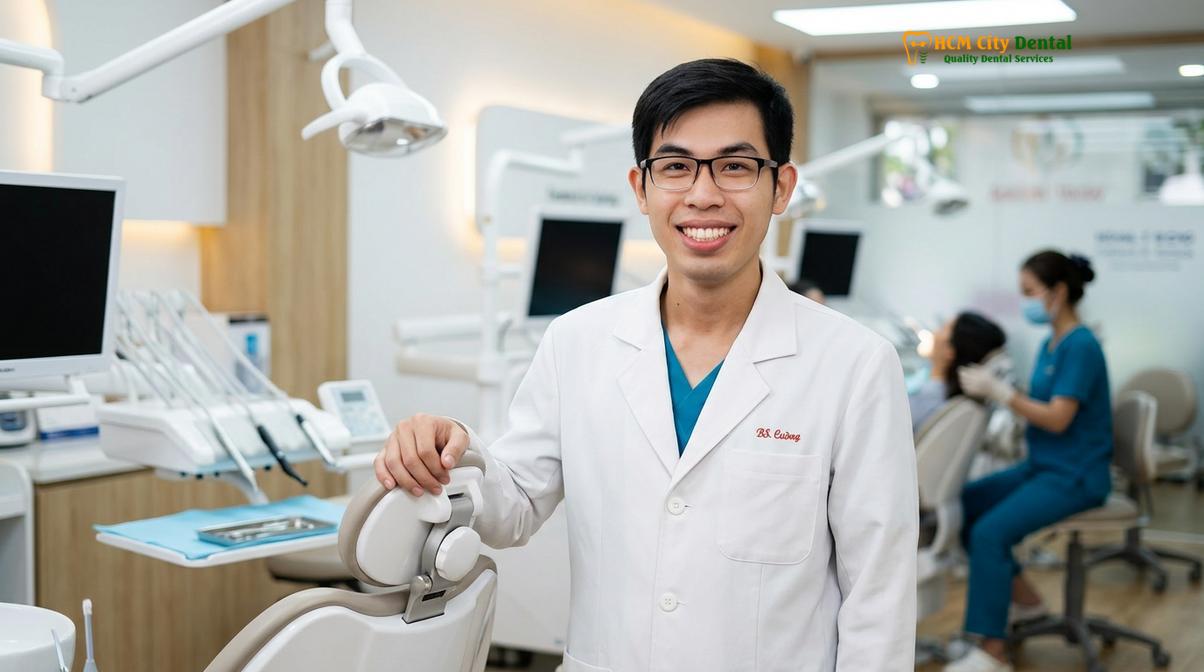 Dr. Nguyen Van Cuong DDS at HCMC Dental Clinic