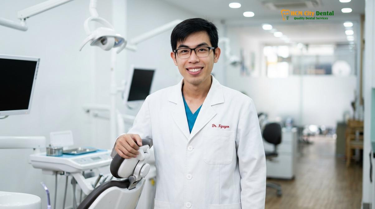 Dr. Nguyen Van Cuong DDS at HCMC Dental Clinic