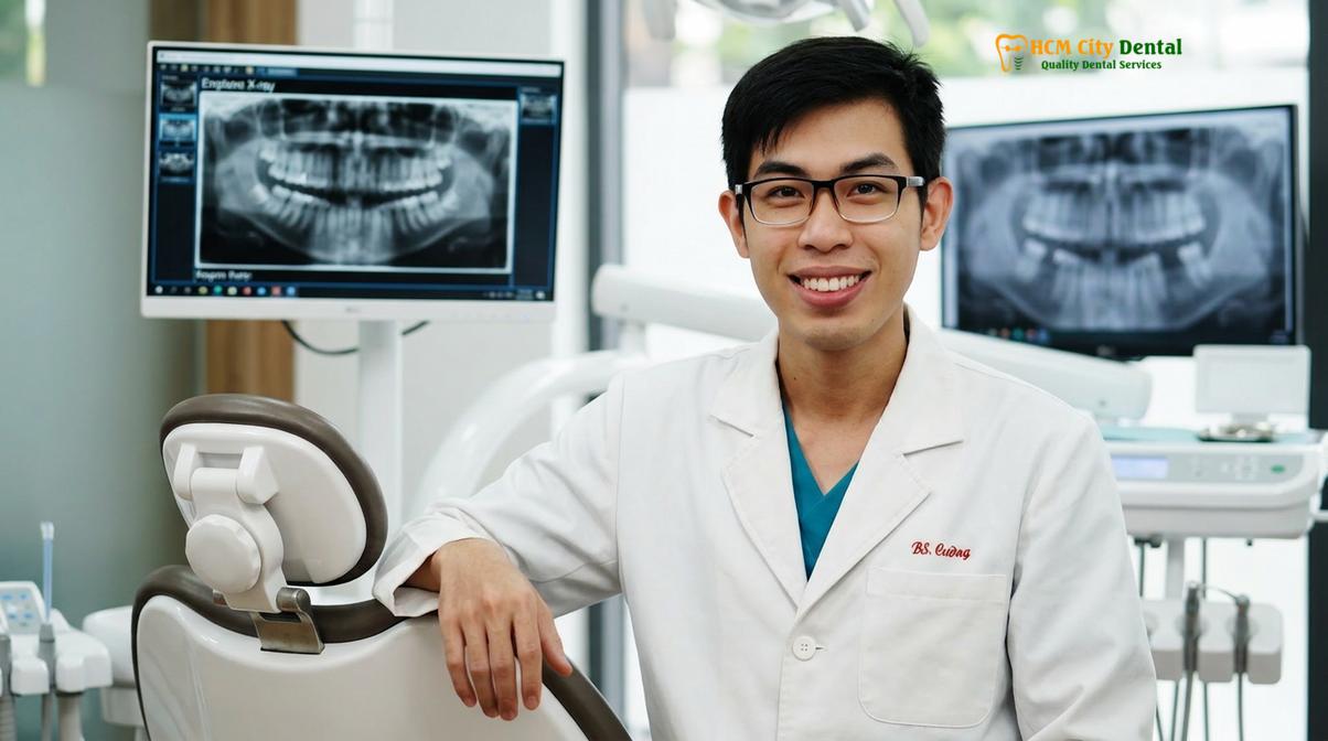 Dr. Nguyen Van Cuong DDS at HCMC Dental Clinic