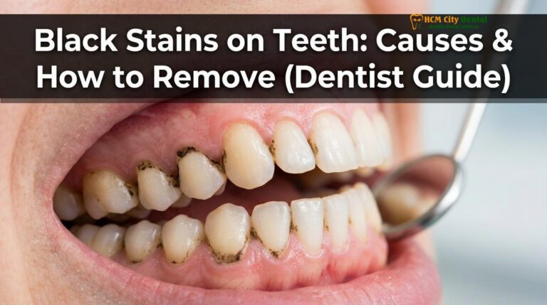 Black Stains on Teeth: Clinical Causes & Professional Removal