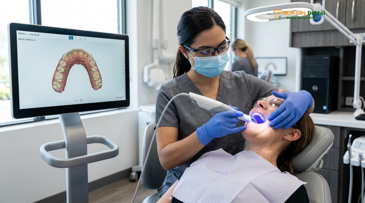 Visual description of braces before and after