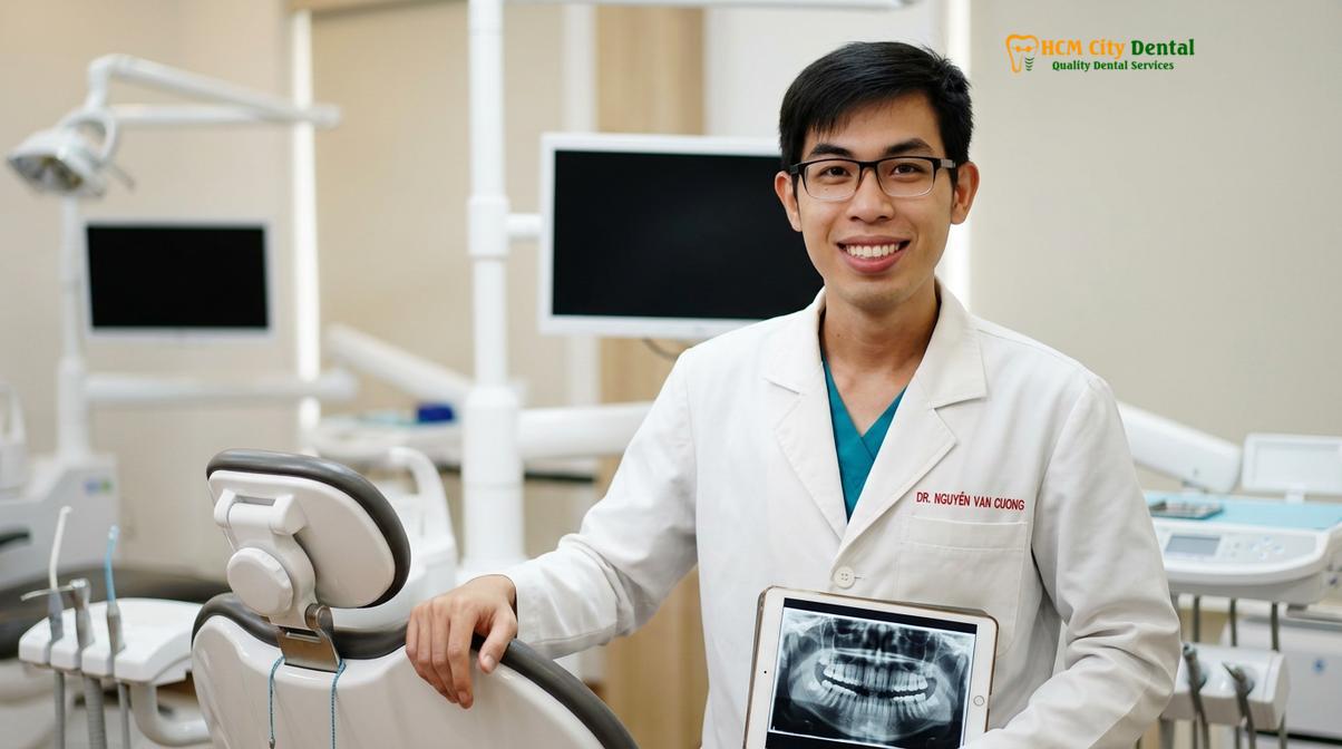 Dr. Nguyen Van Cuong DDS at HCMC Dental Clinic