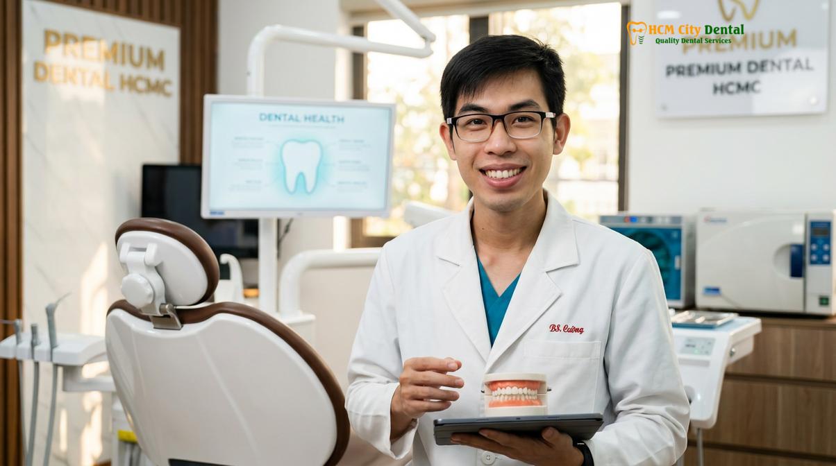 Dr. Nguyen Van Cuong DDS at HCMC Dental Clinic