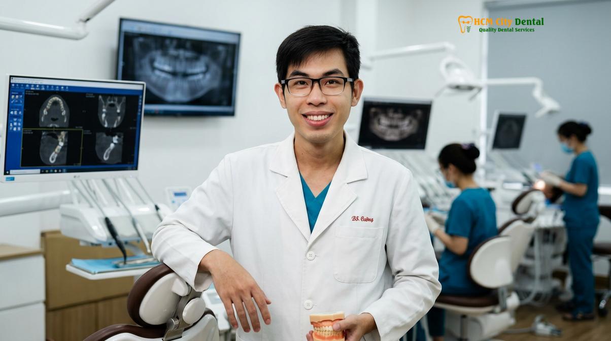 Dr. Nguyen Van Cuong DDS at HCMC Dental Clinic
