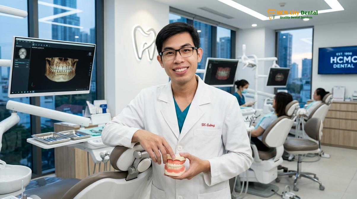Dr. Nguyen Van Cuong DDS at HCMC Dental Clinic