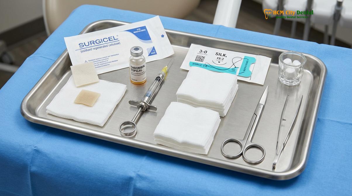 Visual description of common dental emergencies