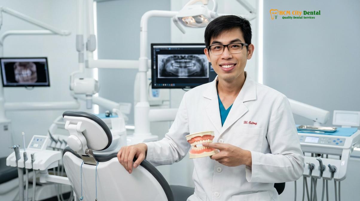 Dr. Nguyen Van Cuong DDS at HCMC Dental Clinic