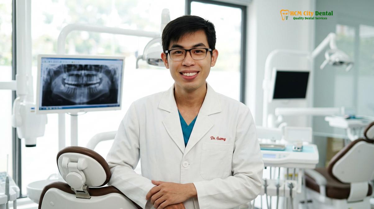 Dr. Nguyen Van Cuong DDS at HCMC Dental Clinic
