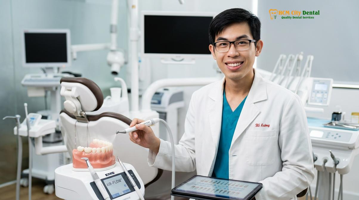 Dr. Nguyen Van Cuong DDS at HCMC Dental Clinic