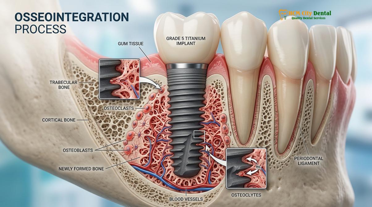 Clinical illustration of can i get dental implants on holiday in vietnam