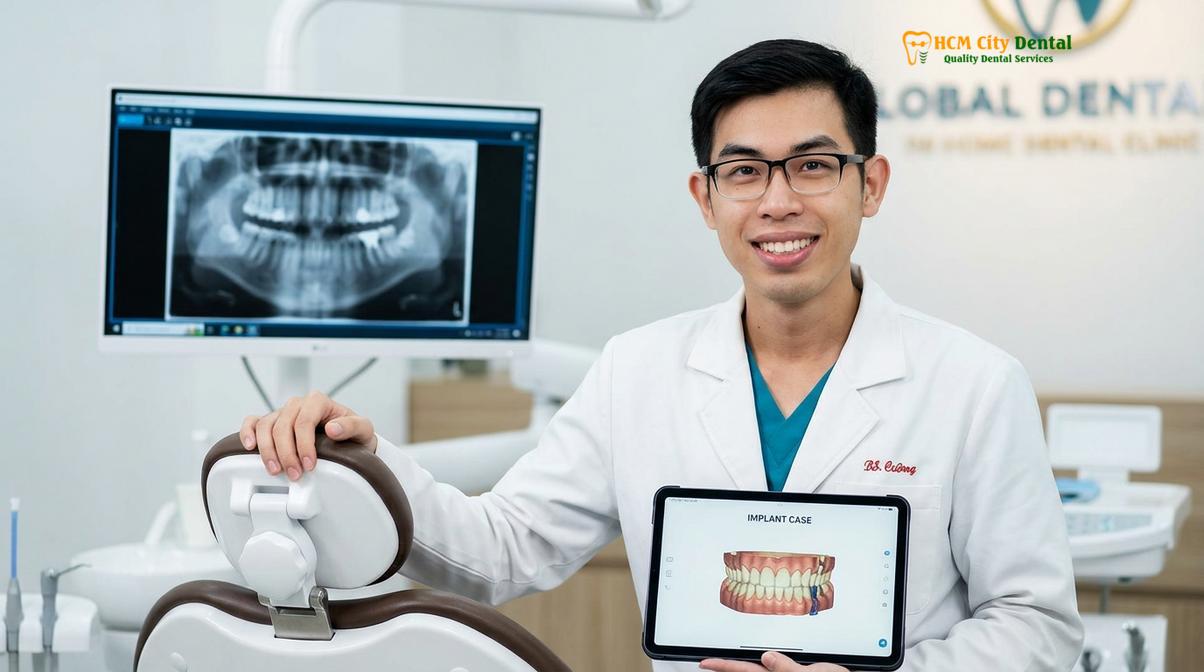 Dr. Nguyen Van Cuong DDS at HCMC Dental Clinic