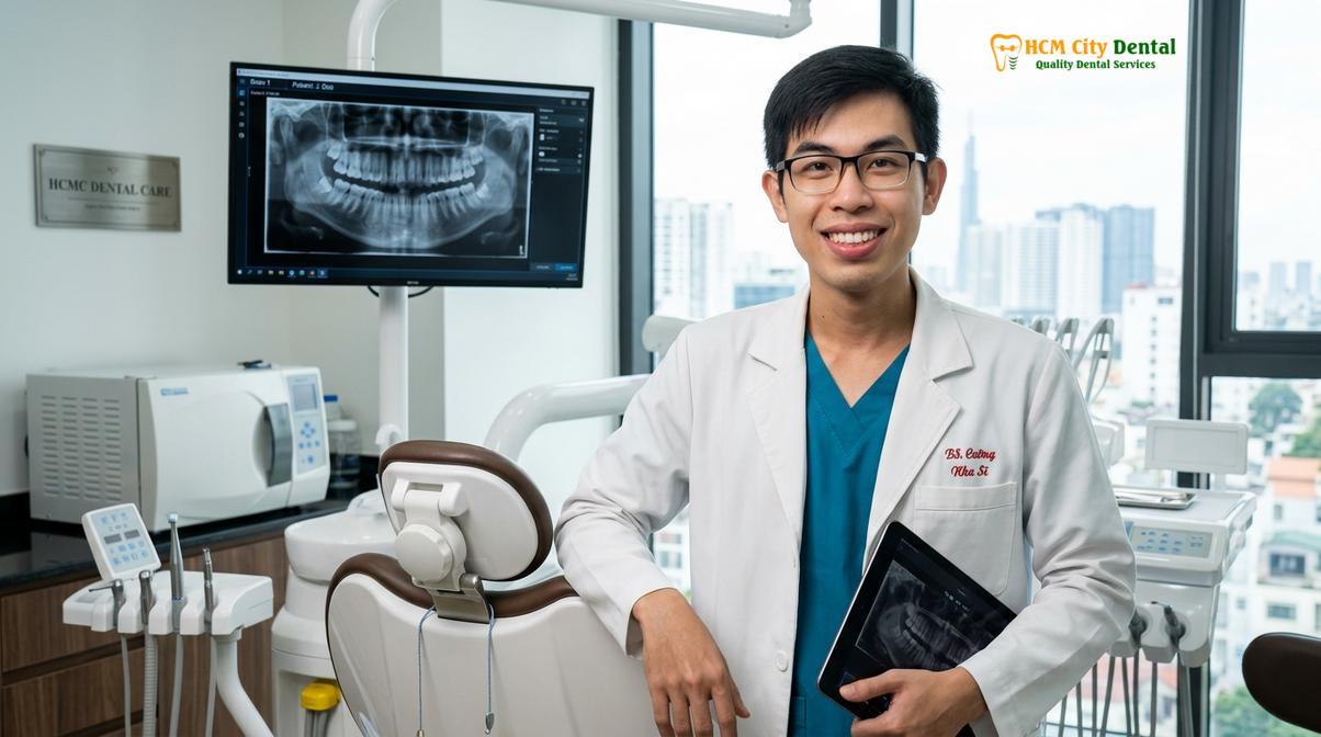 Dr. Nguyen Van Cuong DDS at HCMC Dental Clinic
