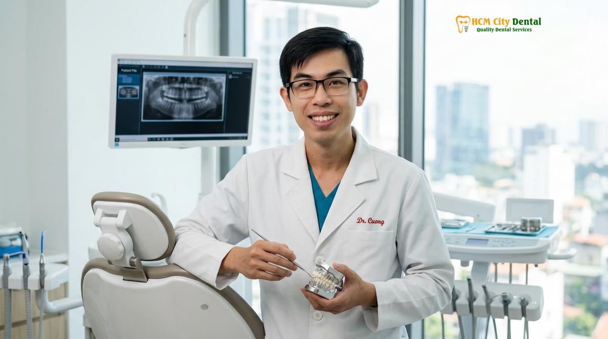 Dr. Nguyen Van Cuong DDS at HCMC Dental Clinic