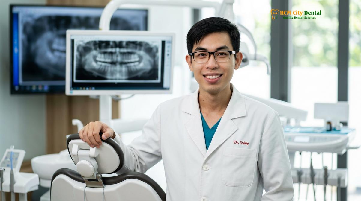 Dr. Nguyen Van Cuong DDS at HCMC Dental Clinic