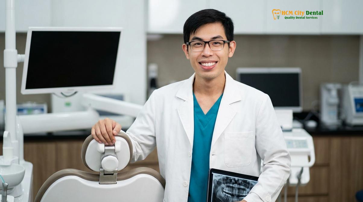 Dr. Nguyen Van Cuong DDS at HCMC Dental Clinic