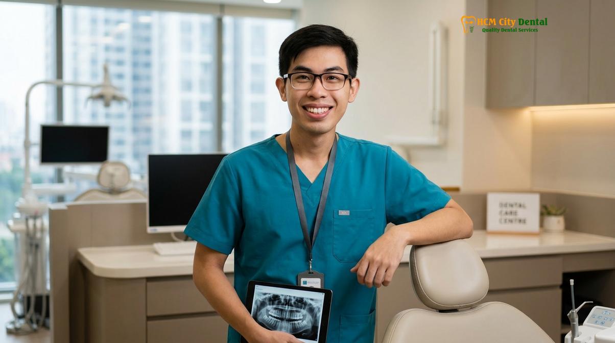 Dr. Nguyen Van Cuong DDS at HCMC Dental Clinic