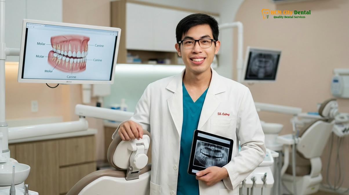 Dr. Nguyen Van Cuong DDS at HCMC Dental Clinic Ho Chi Minh City