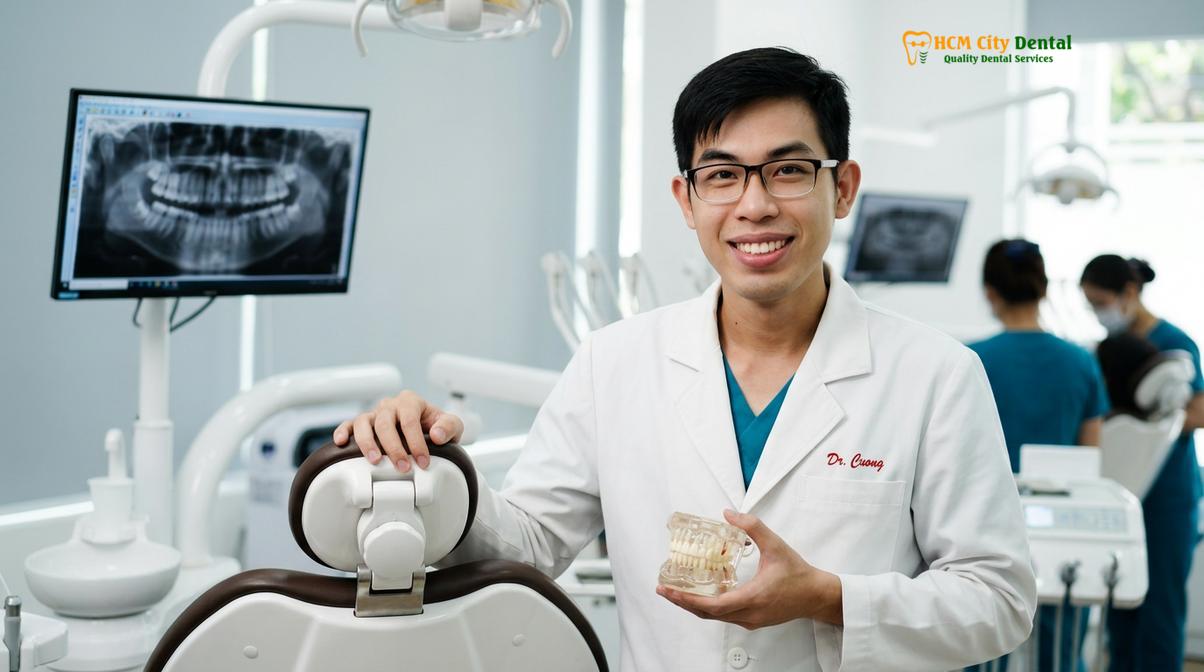 Dr. Nguyen Van Cuong DDS at HCMC Dental Clinic