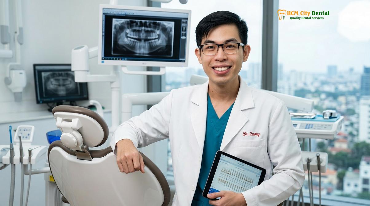 Dr. Nguyen Van Cuong DDS at HCMC Dental Clinic