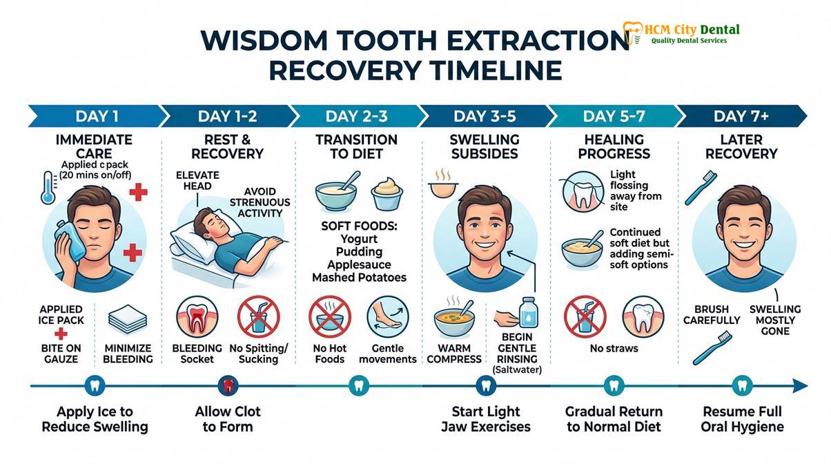 Summary diagram of dentist wisdom teeth removal cost