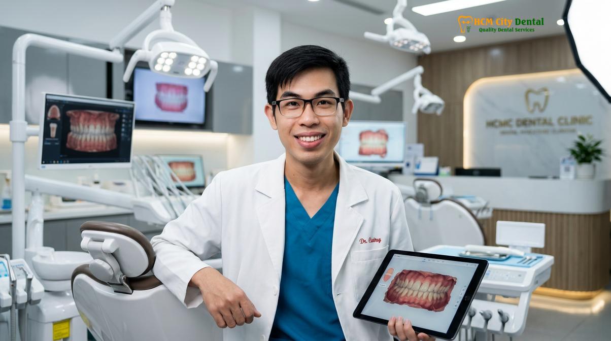 Dr. Nguyen Van Cuong DDS at HCMC Dental Clinic
