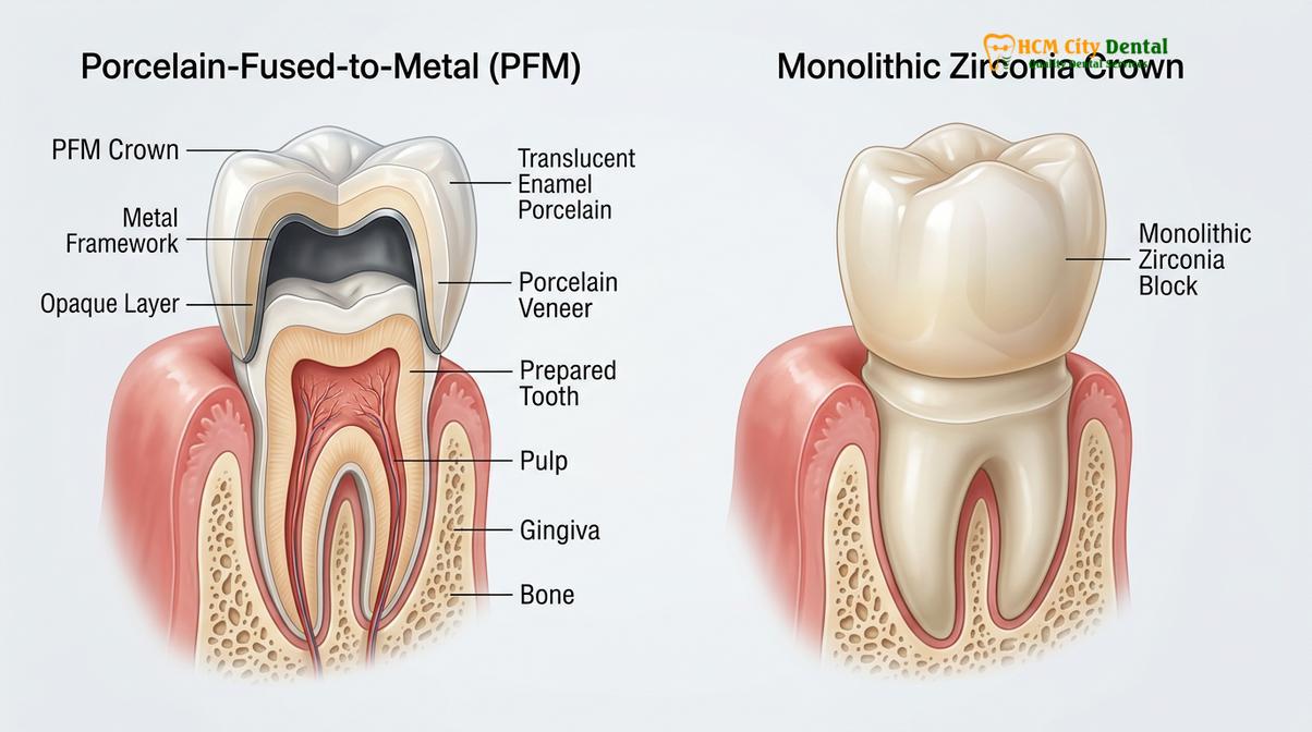 Visual illustration of design dental smiles